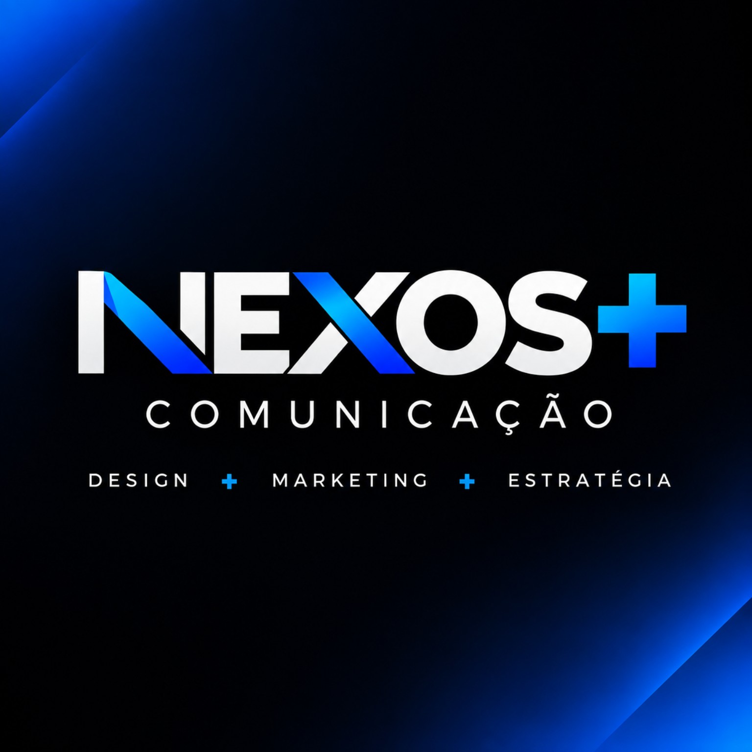 Logotipo NEXOS+ Comunicação